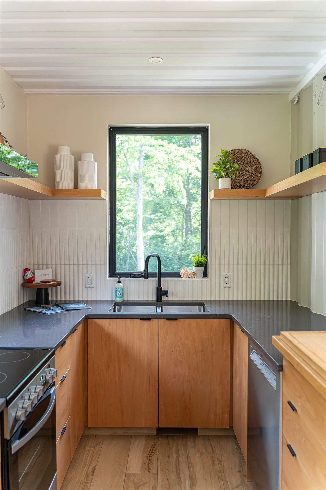 Finished kitchen