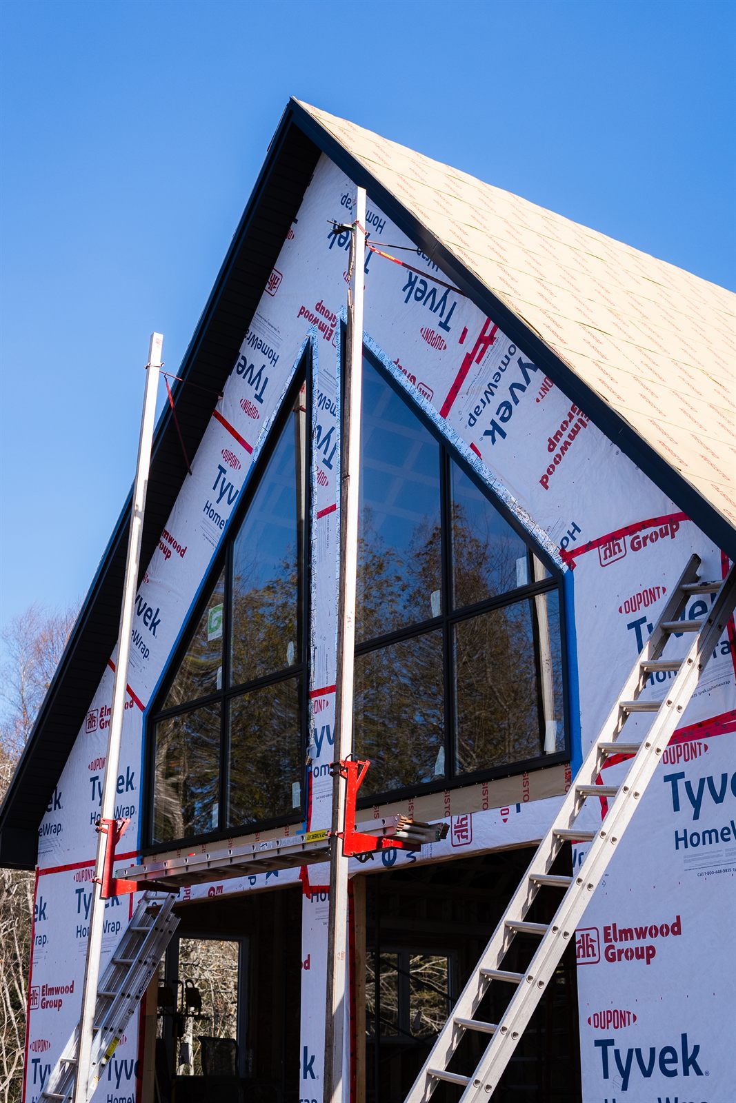 Prow window installation