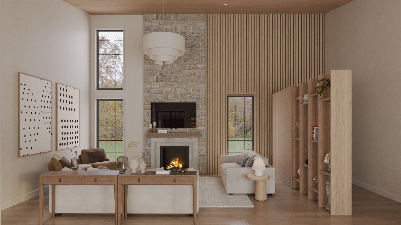 Living room retreat