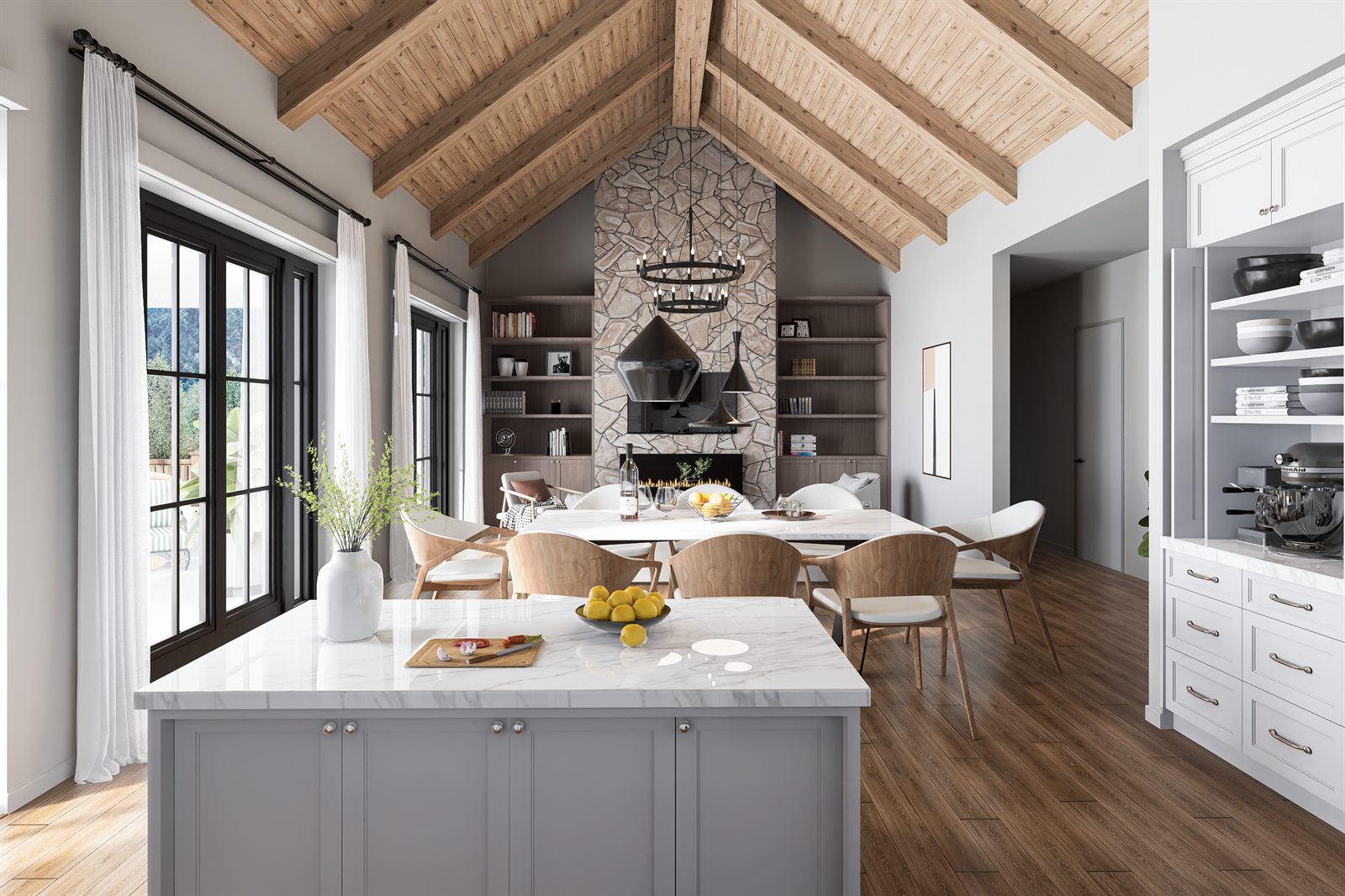 Vaulted living space
